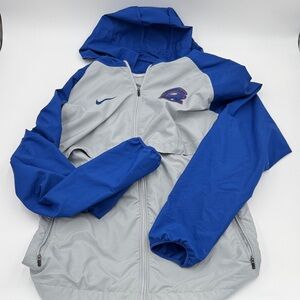 Nike Chicago Cubs, full zip, hooded, Lightweight, Blue and Gray Jacket
